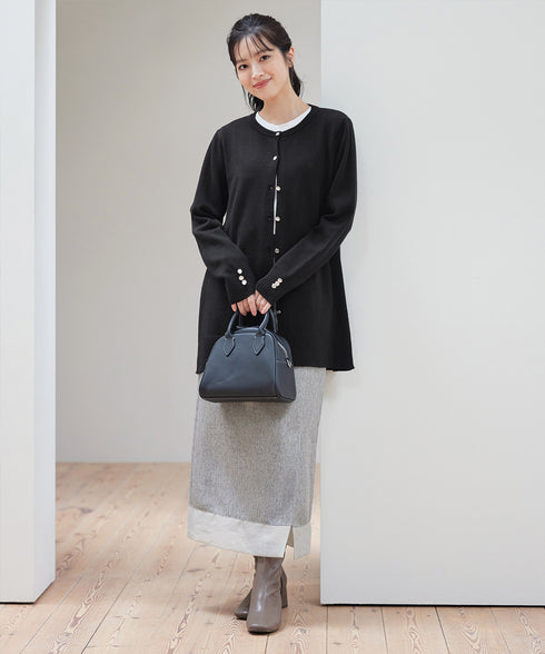 きらボタンロングカーディガン