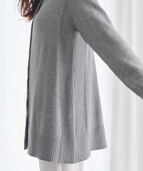 きらボタンロングカーディガン