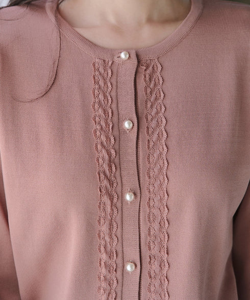 レースカーディガン