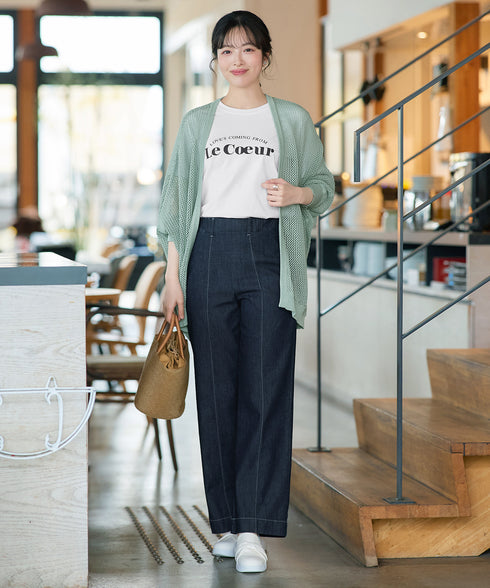 【アウトレット】シンプルロゴプリントTシャツ