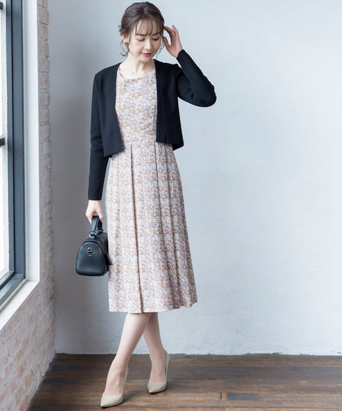 【新色追加】 ストレートショートニットボレロ