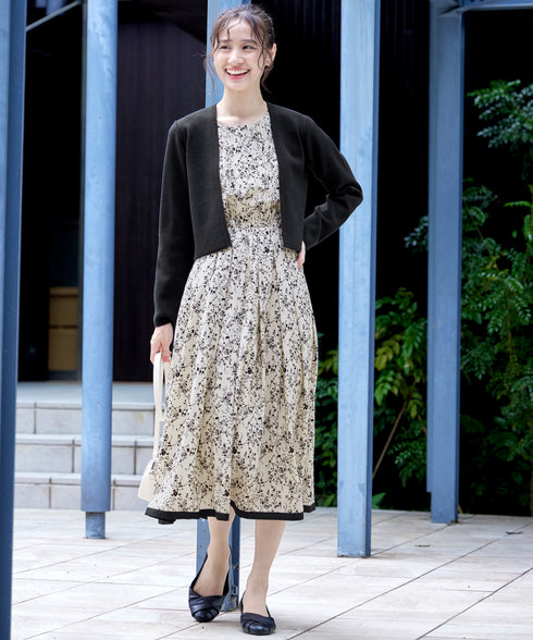 【新色追加】 ストレートショートニットボレロ