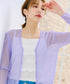 【新色追加】シアーショートカーディガン