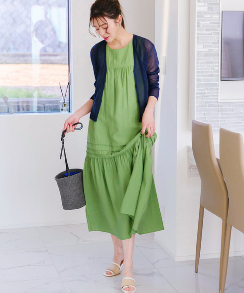 【新色追加】シアーショートカーディガン