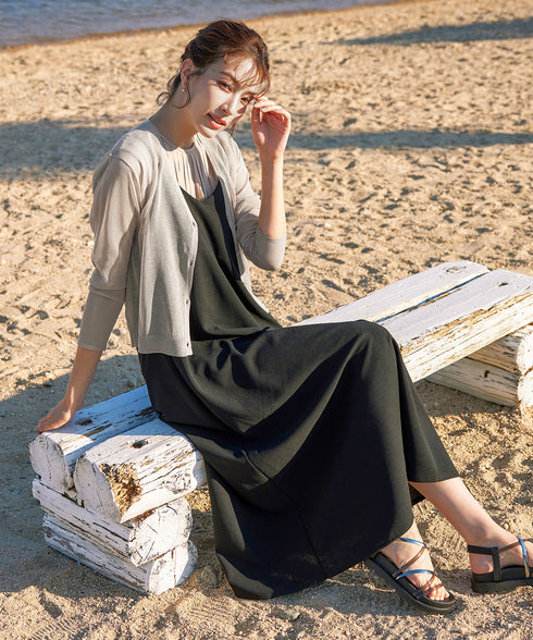 【新色追加】シアーショートカーディガン