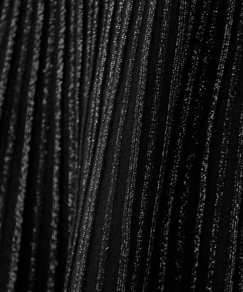 ラメニットスカート