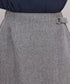 メランジヘリンボーンツイードスカート