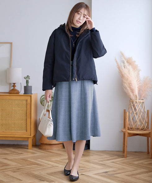 ベロアラインツイードスカート