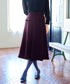 ベロアラインツイードスカート