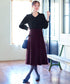 ベロアラインツイードスカート