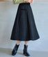 ベロアラインツイードスカート
