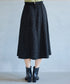 ベロアラインツイードスカート