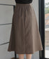 ふくれジャガードタックフレアスカート