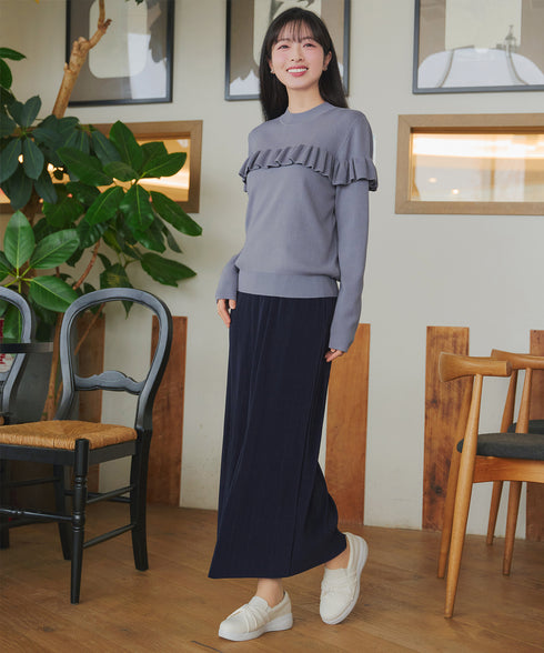 【おのののかさん着用】クリスタルプリーツスカート