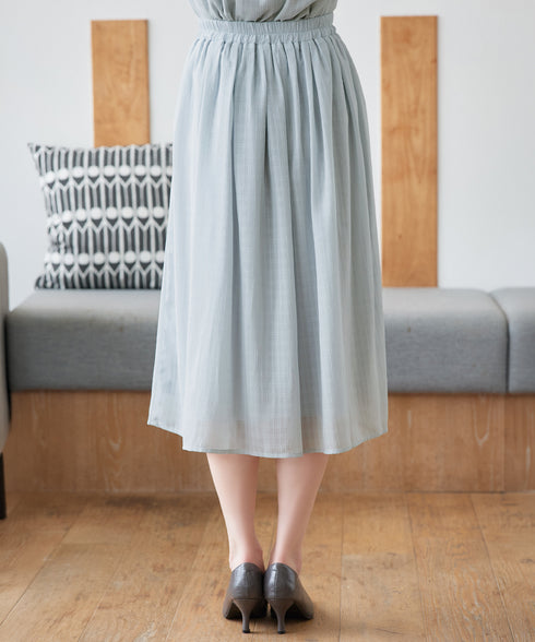 【セットアップ対応】ドビーチェックタックスカート