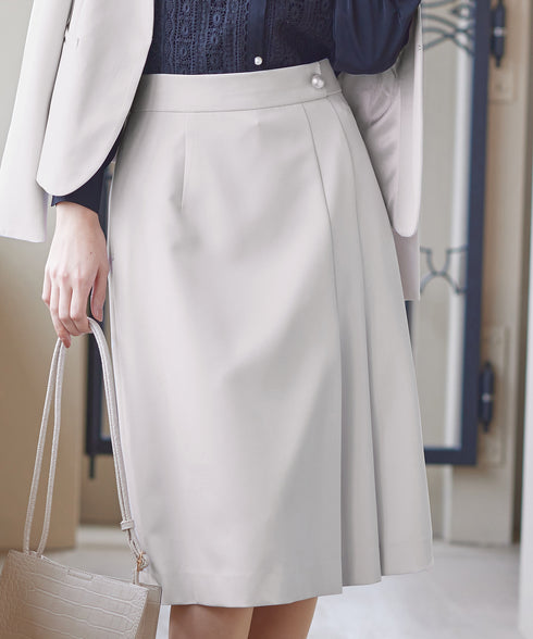 【ダブルクロス】 アシンメトリープリーツスカート