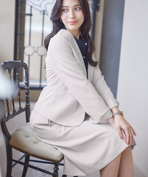 【ダブルクロス】 アシンメトリープリーツスカート