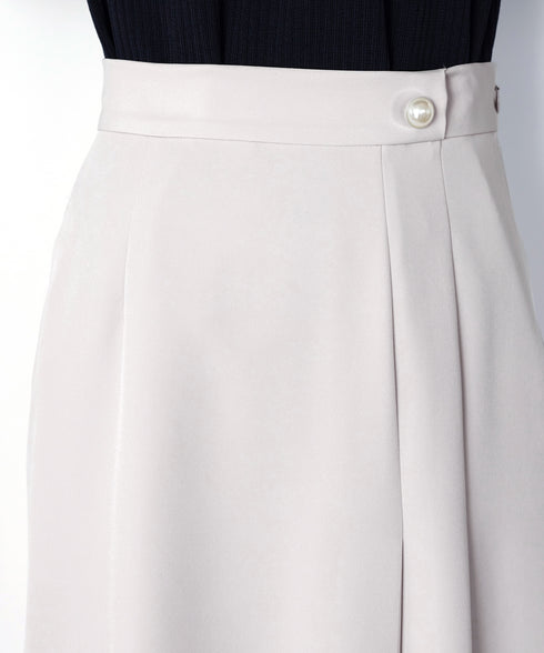 【ダブルクロス】 アシンメトリープリーツスカート