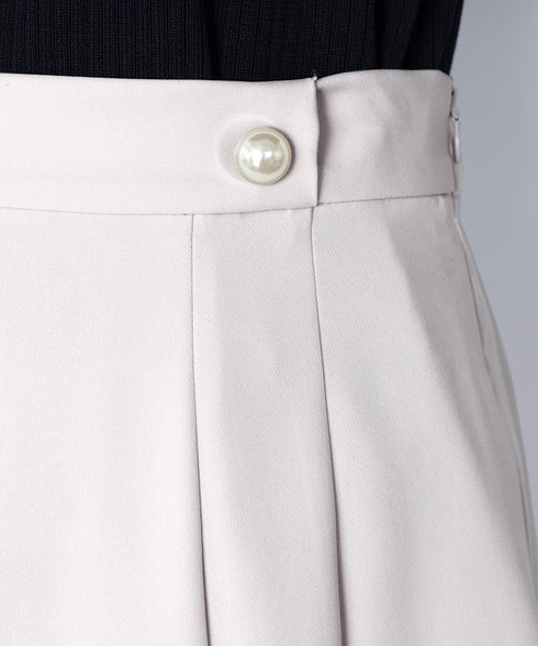 【ダブルクロス】 アシンメトリープリーツスカート