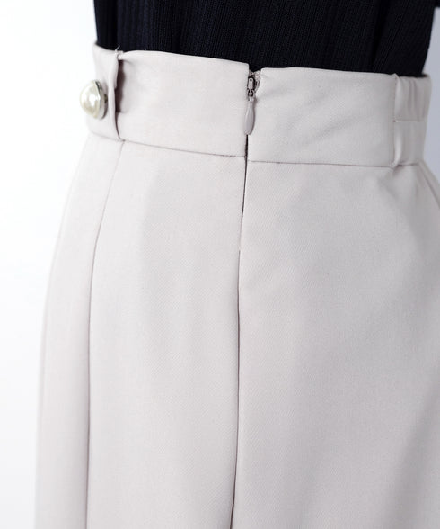 【ダブルクロス】 アシンメトリープリーツスカート