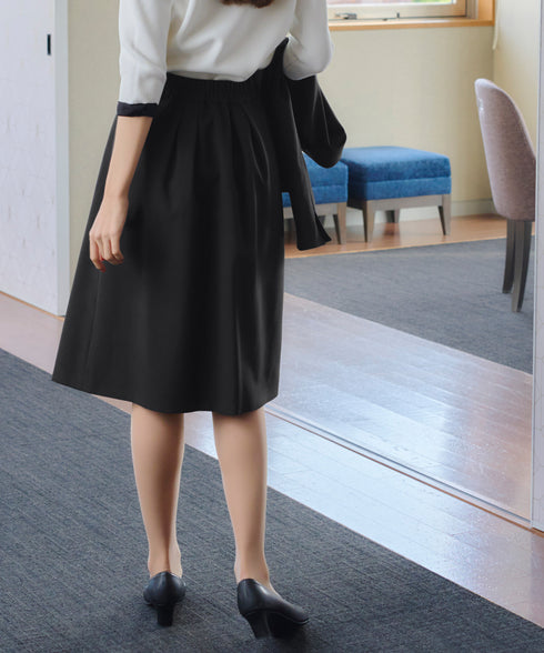 【ダブルクロス】 アシンメトリープリーツスカート