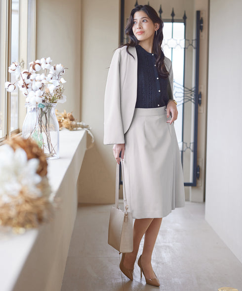 【ダブルクロス】 アシンメトリープリーツスカート