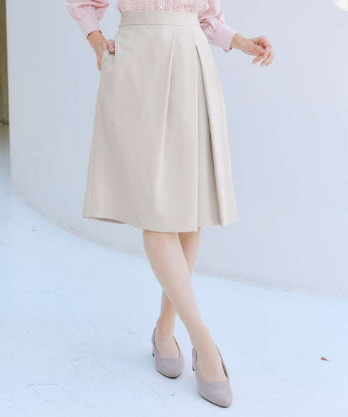 【ダブルクロス】 アシンメトリータックスカート