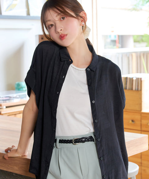 本革編み込みベルト