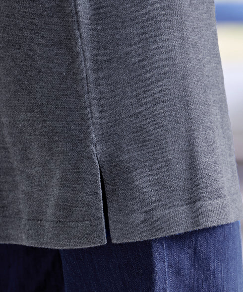 マルチボーダーニットチュニック