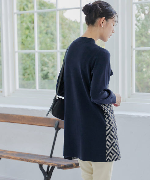 ジャカードフリルチュニック