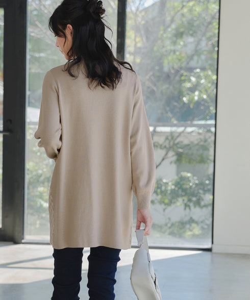 ジャカードフリルチュニック