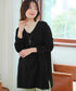 【アウトレット】カシミヤ混ニットチュニック