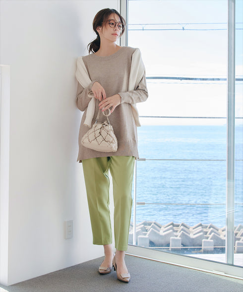 ダブルストレッチ│テーパードパンツ