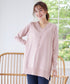 【安田美沙子さん着用 / 選べる2type】もちニットチュニック