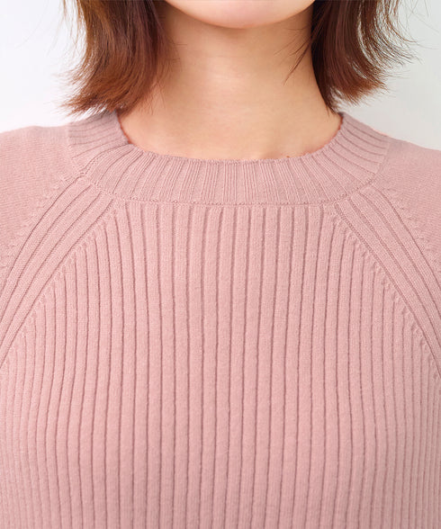 ミドルリブニットチュニック