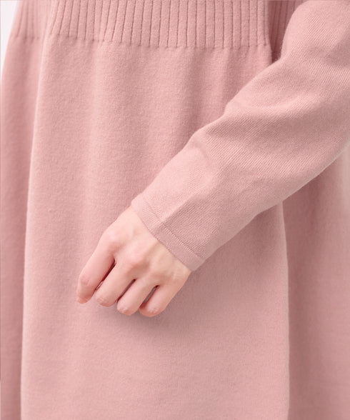 ミドルリブニットチュニック