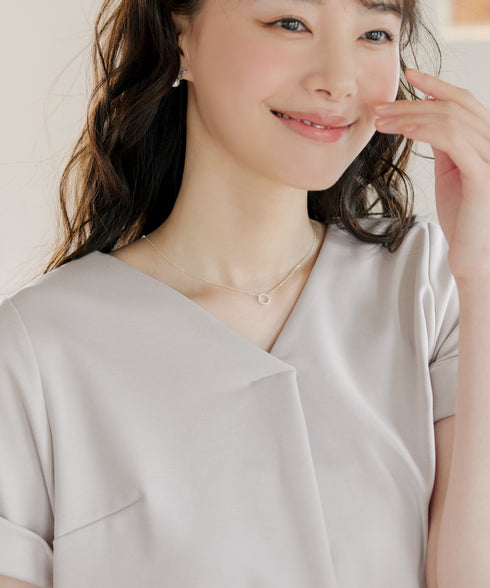 【UVカット・吸水速乾】 “きれい見え” バックフレアチュニック