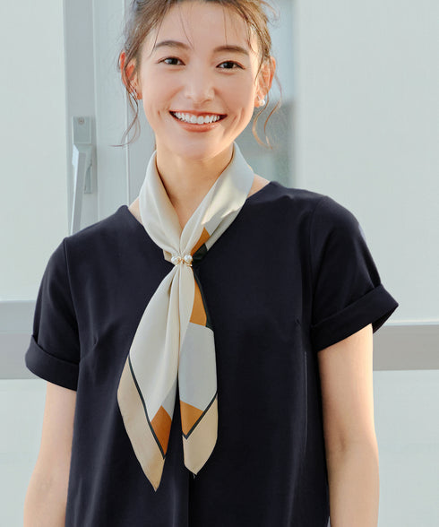 【UVカット・吸水速乾】 “きれい見え” バックフレアチュニック