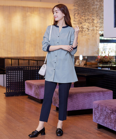 ダブルストレッチ│テーパードパンツ