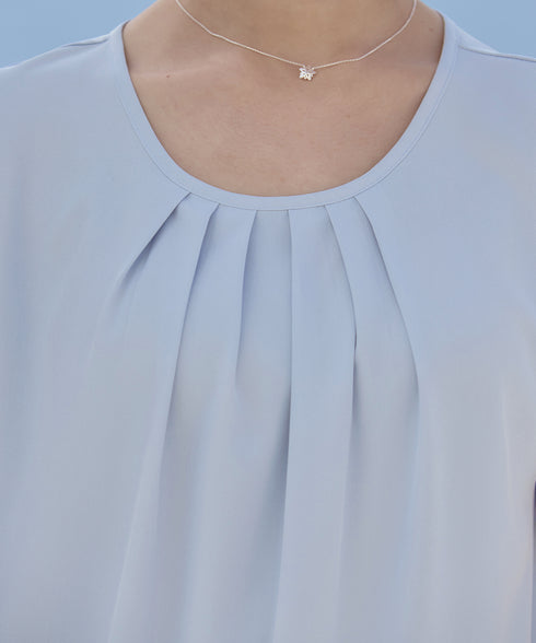 【アウトレット】フレアフレンチチュニックブラウス