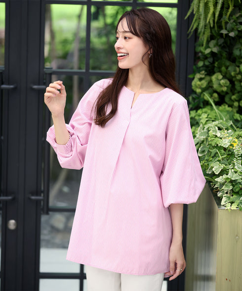 パフスリーブチュニック