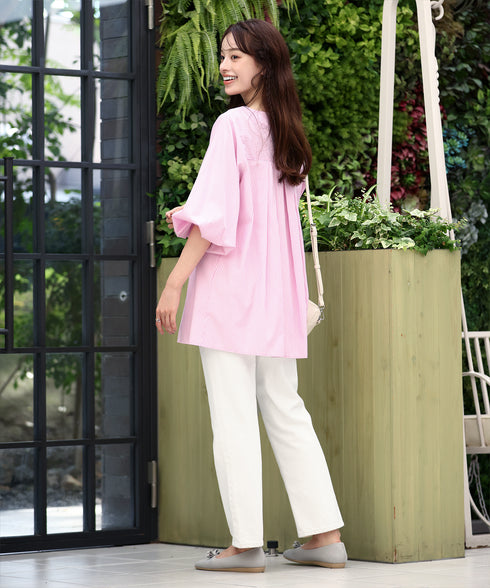 パフスリーブチュニック