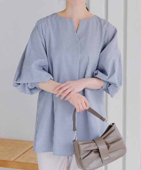 パフスリーブチュニック