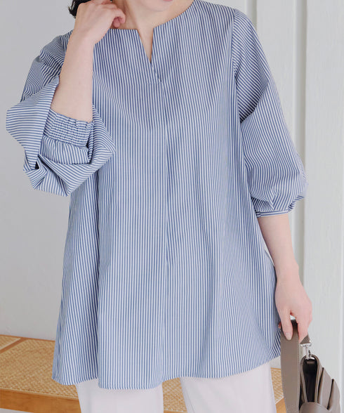 パフスリーブチュニック