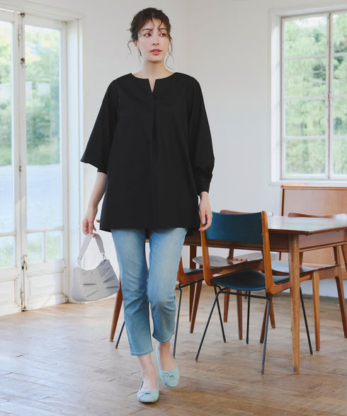 パフスリーブチュニック