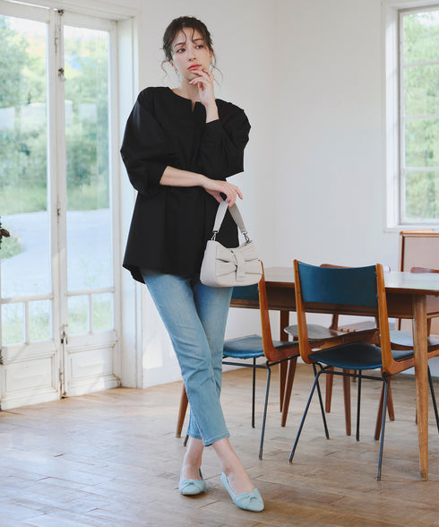 パフスリーブチュニック