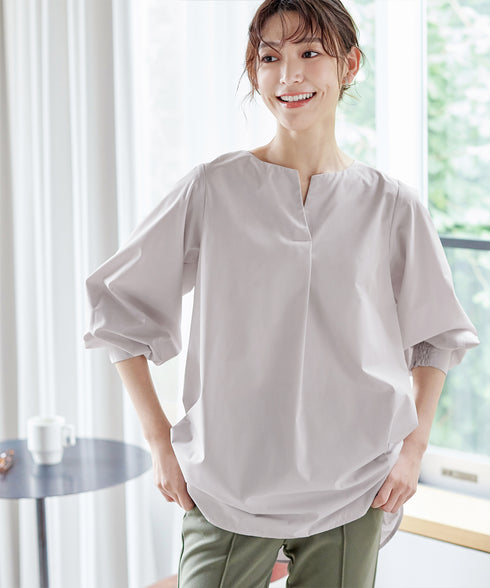 パフスリーブチュニック