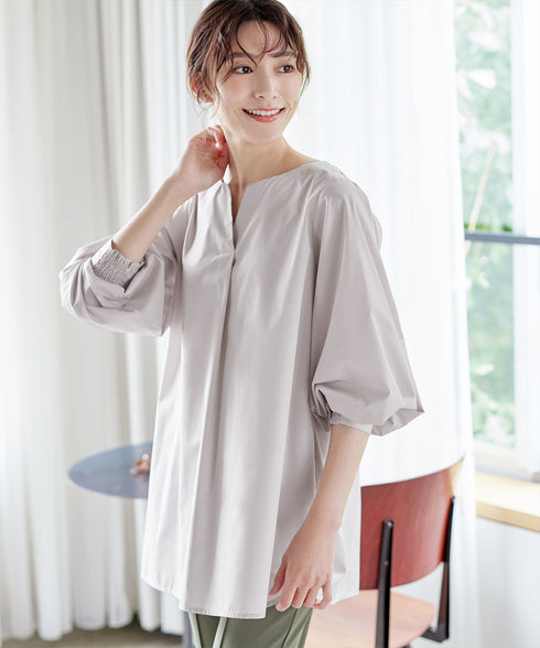 パフスリーブチュニック