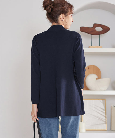 アーガイルジャガードフリルチュニック