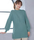 求心片畦ニットチュニック